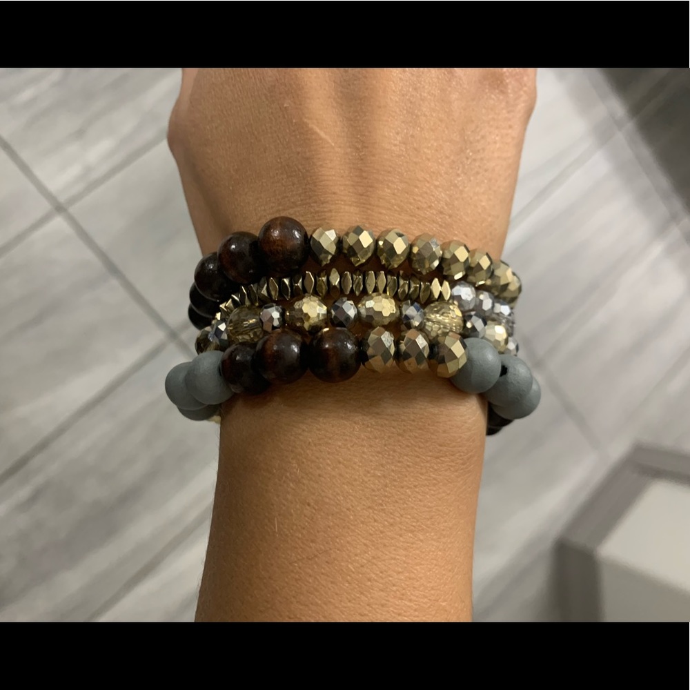 Four-piece bracelet stack - Picture 4 of 4